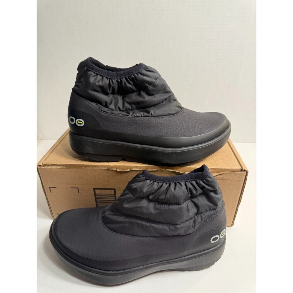 .7014 Oofas Black Booties-US 10 Womens, EU-41
